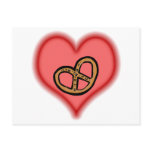 pretzel postcard
