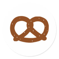 Pretzel stickers