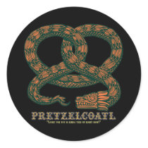 Pretzelcoatl II stickers