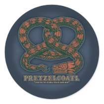 Pretzelcoatl II stickers