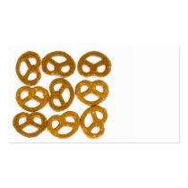 pretzels business card template