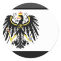 Preussen Flag Gem stickers