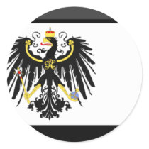Gema da bandeira de Preussen adesivos