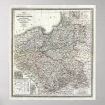 Preussen, Posen, Polen Poster