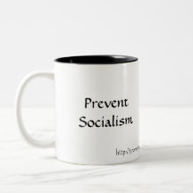 Prevenga el socialismo, http://preventsocialism.bl tazas