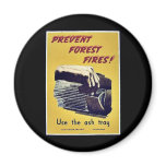 Prevent Forest Fires Fridge Magnets