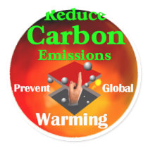 Prevent Global Warming. stickers