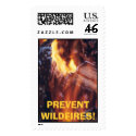 PREVENT WILDFIRES! Stamp