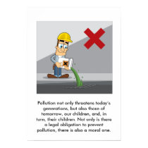 Preventing Pollution 001 posters by SpeechBubbleDesigns Preventing Pollution 001 posters