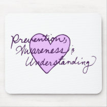 Prevention Awareness Understanding mousepads by CelebrationZazzle Prevention Awareness Understanding mousepads