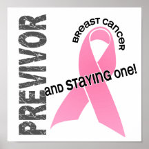 Previvor 1 Breast Cancer Posters