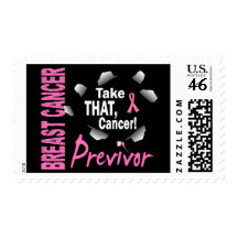 Previvor 7 Breast Cancer Stamps