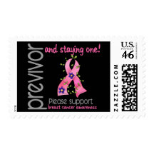 Previvor 9 Breast Cancer Stamps