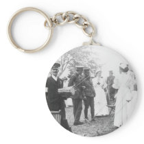 Prewar Field Days British Military Nurses Keychain