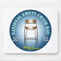 PREZ.info - Empty Chair 3 Mousepads