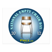 PREZ.info - Empty Chair 3 Post Card