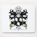 Price Family Crest mousepads