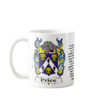 Price Family Crest on amug
