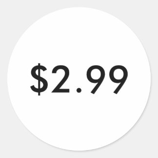 Price Stickers | Zazzle