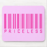 Priceless Barcode Mouse Pads