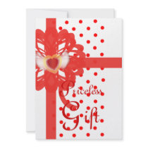 Priceless Gift-Customize invitations