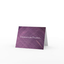 Priceless Volunteers cards