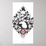 Pricked heart posters