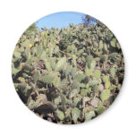 Prickly Pear Cactus Line Fridge Magnets