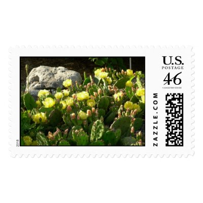 Prickly Pear Cactus stamp
