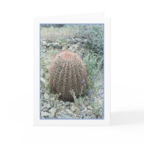 Prickly Pink Petals Greeting Card