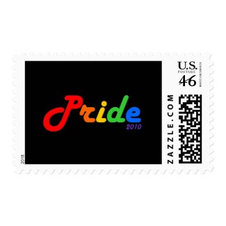 Pride 2010 Rainbow Design Postage Stamps stamp