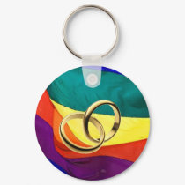 Pride and Marriage keychains