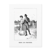 Pride and Prejudice - Elizabeth and Mr. Darcy postcards