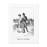 Pride and Prejudice - Elizabeth and Mr. Darcy Postcards