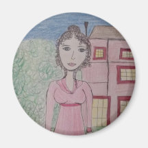 Pride and Prejudice Fridge Magnets
