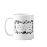 Pride and Prejudice Lady Catherine quote mug mugs