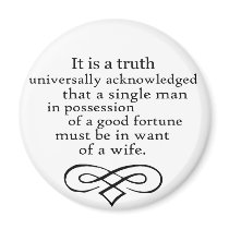 Pride and Prejudice magnets