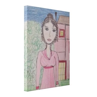 Pride and Prejudice Stretched Canvas Prints