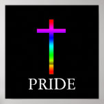 Pride Cross Print