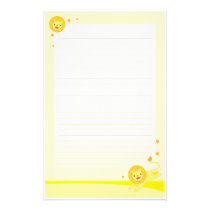 Pride cute lion stationary paper stationery