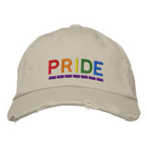 Pride Embroidered Baseball Cap