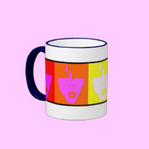 PRIDE Faces Mug mugs