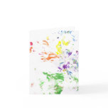 Pride Fingerpainting Notecard