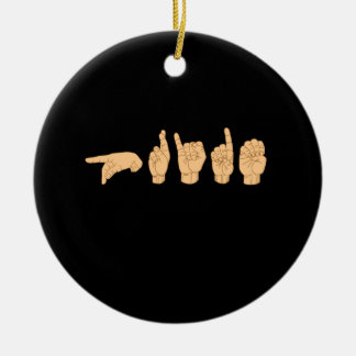 american sign language ornaments american sign language american sign language ornaments american sign language