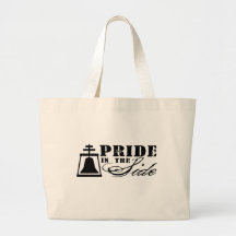 Pride in the Side - Riverside, CA Tote Bags
