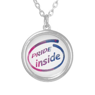 Pride Inside Bi Pride Stuff Pendant