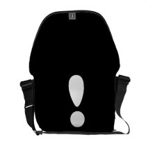 Pride Letter Exclamation ! messenger bags