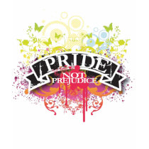 Pride Not Prejudice t-shirts