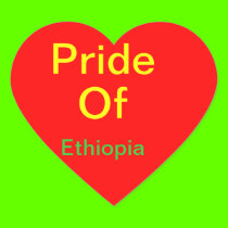 Pride of Ethiopia stickers