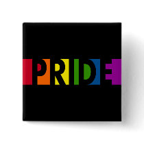 Pride Pop Black Button